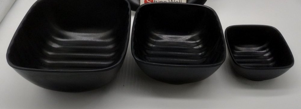 Naakoda Melamine Square Bowl, For Hotel, Size: 10 Inch