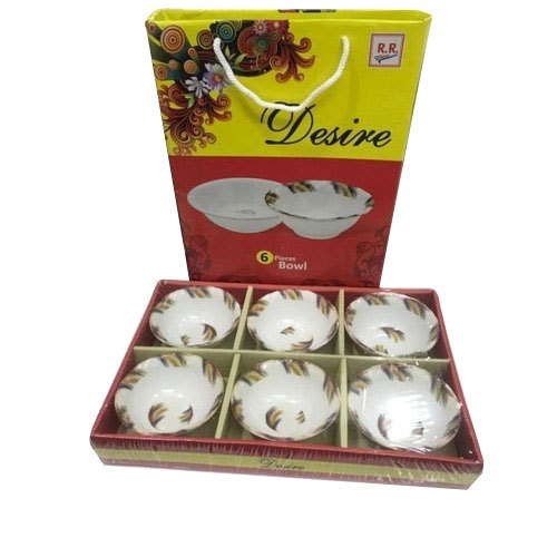 RR Round Desire Melamine Bowl Set for Home, Packaging Type: Box