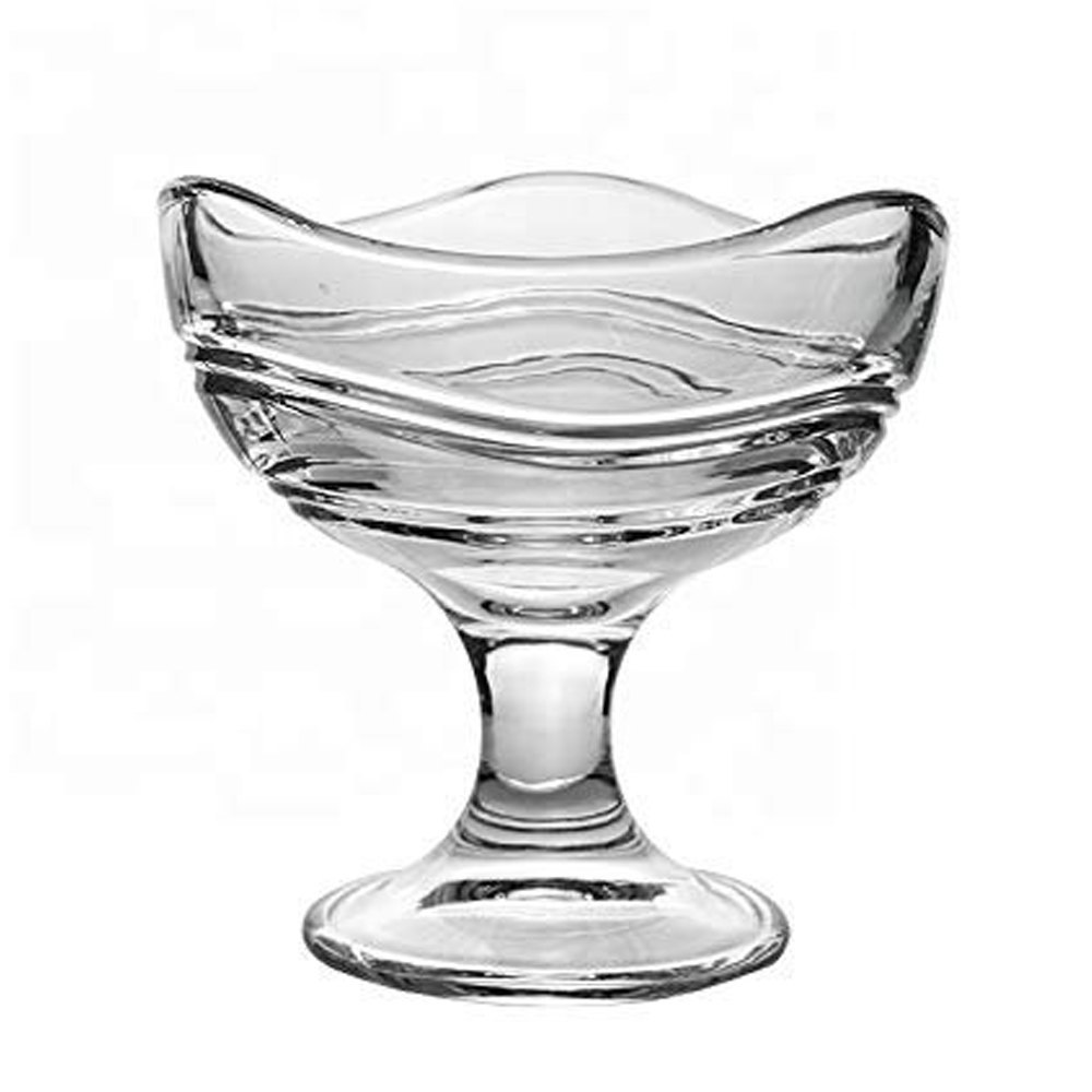Glass 150ml Ice Cream Cup, For Home And Hotel, Set Contains: 6 Pcs