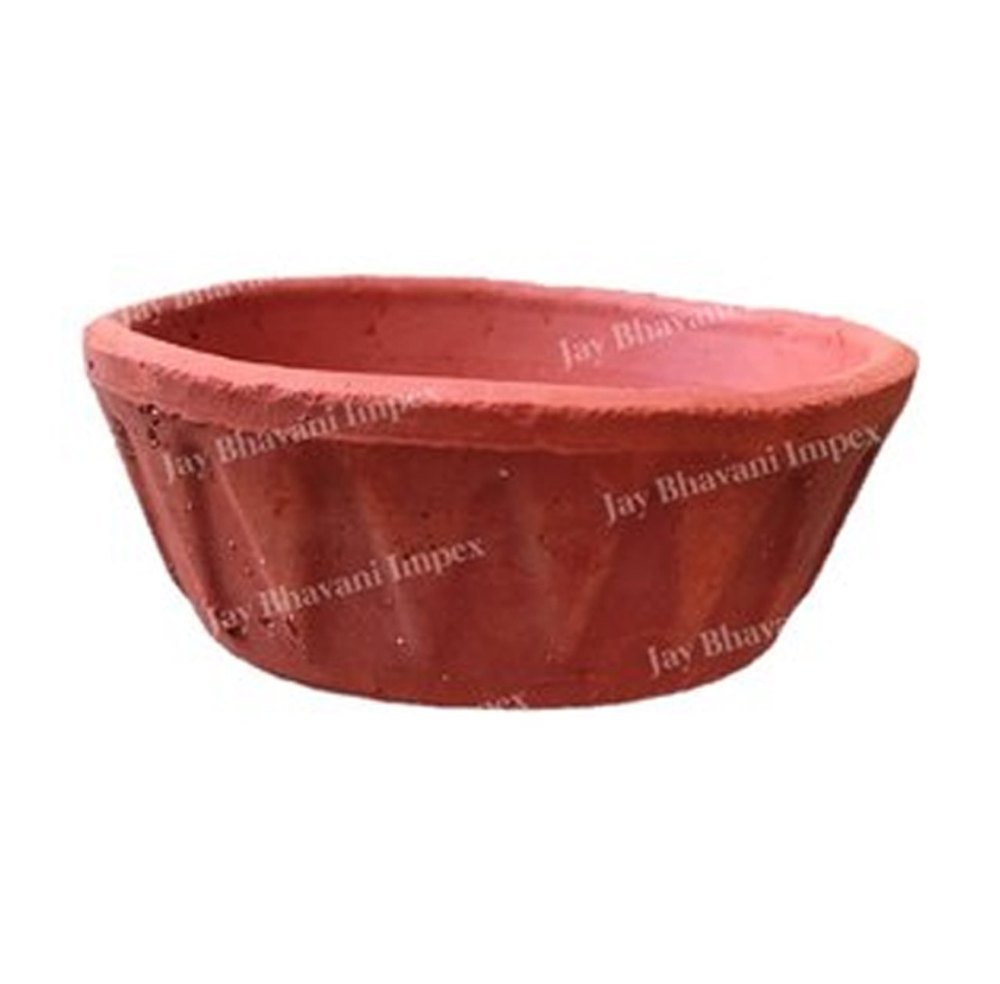 Red Terracotta/clay 3.25inch Terracotta Bowl/Vatki, For Home, Size: 3.25inch(Diameter)