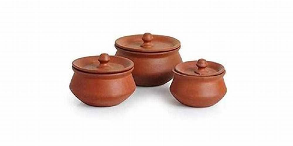 Brown Round Terracotta Curd Bowl, For Home, Hotel, Set Contains: 3 Pieces