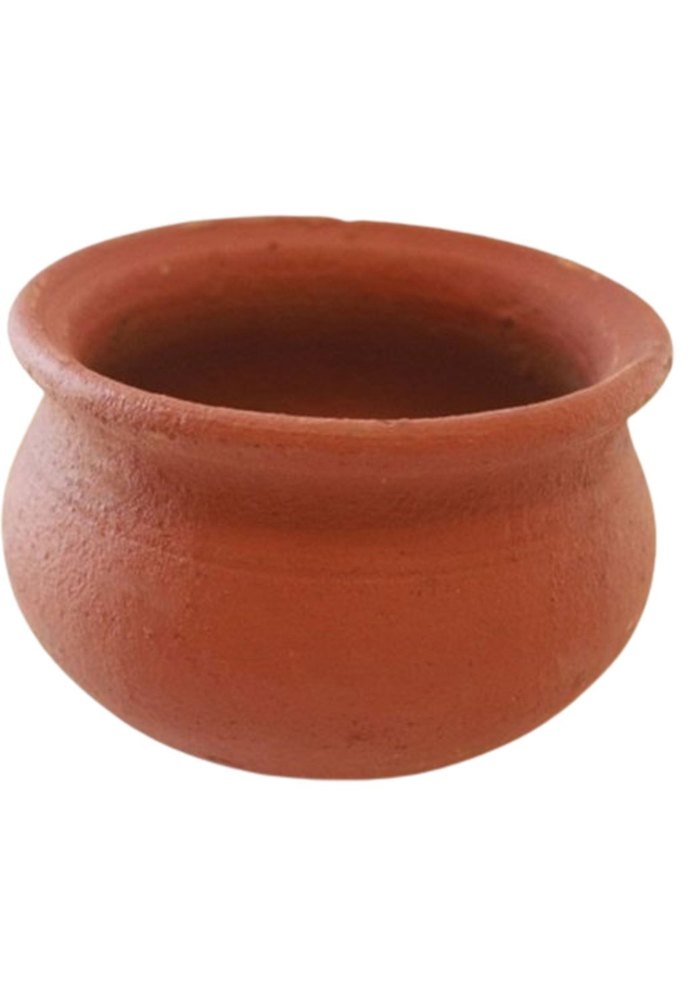 Brown Round Terracotta Panipuri Bowl, Size: 5 Inch (diameter)