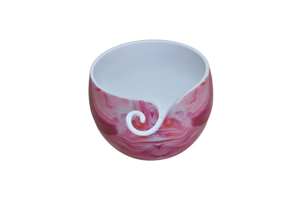 Printed Round Resin Yarn Bowls, For Event