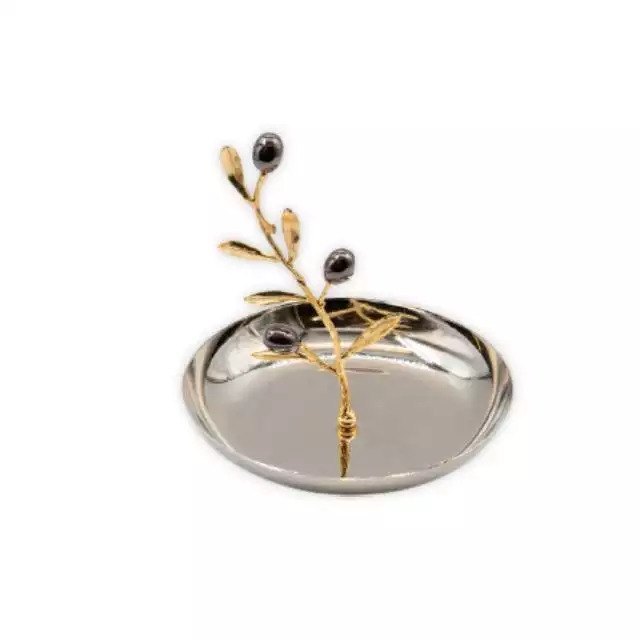 Dinning Table Centerpiece Decorative Metal Bowl