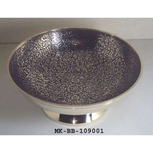 Brass Salad Bowls