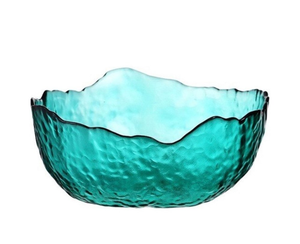 Revolution Round Iceberg Green Salad Glass Bowl 5inch, For Home, Size: Medium