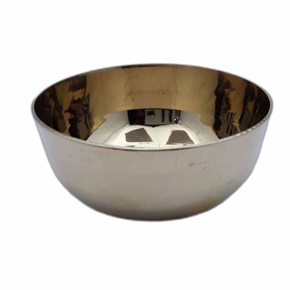 Silver Round 180g Bronze Katori, For Kitchen