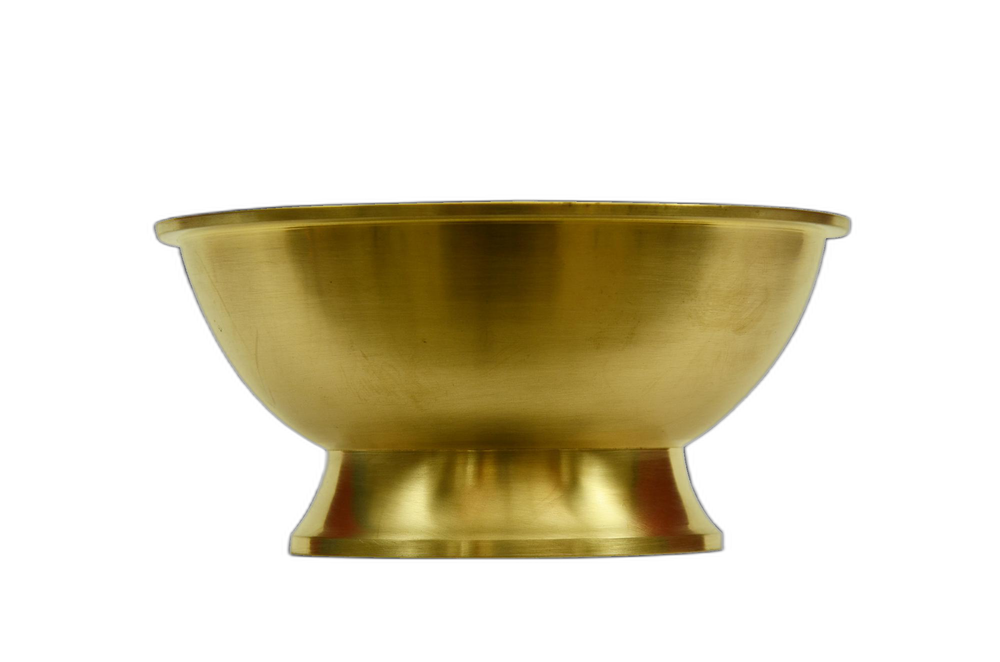 Golden Oil Bowl Bronze, For Temple Use