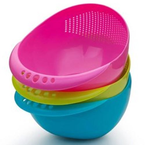 Khodal Industries Multicolor Plastic Washing Bowl, For Kitchen, Size: 5 Inch
