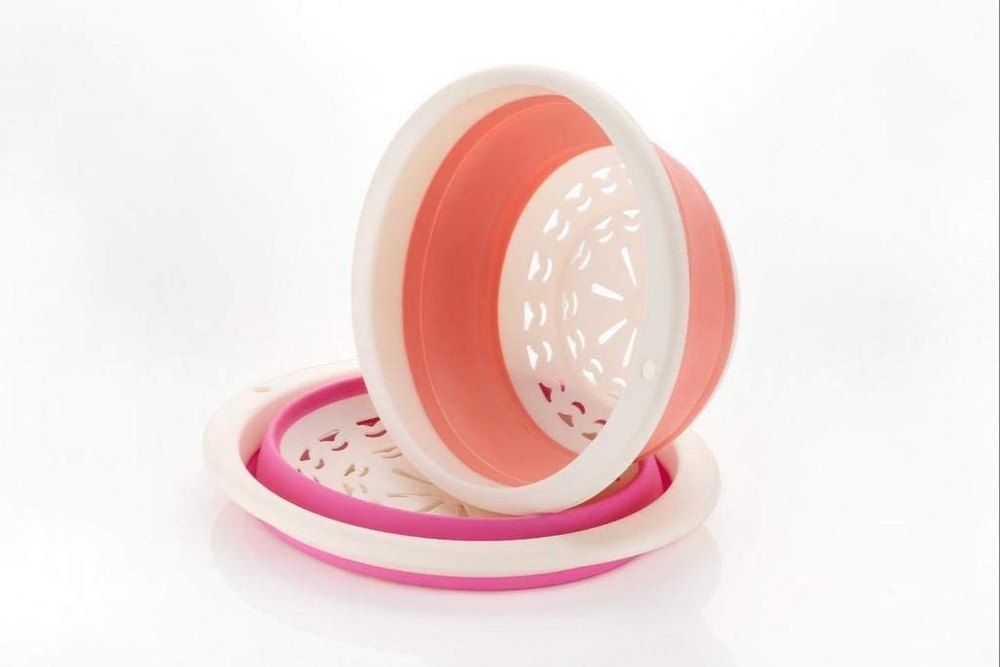 Plastic Round Primelife Fruit & Vegetables Washing Bowl Drying Basket, For Home