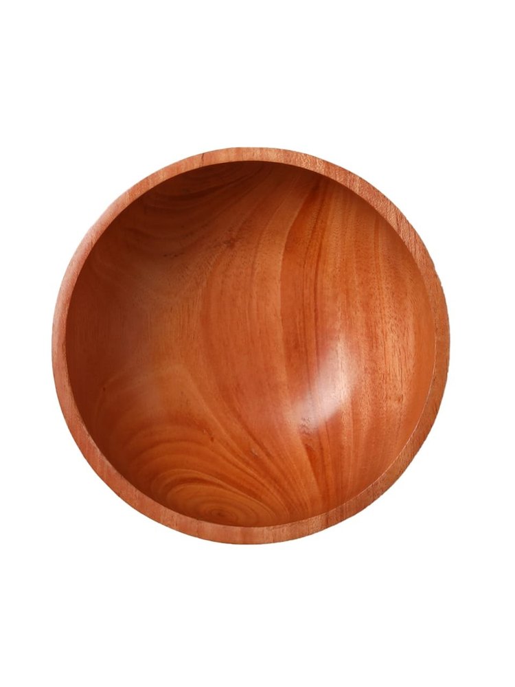 Brown Plain Wooden Salad Bowl, For Restaurants