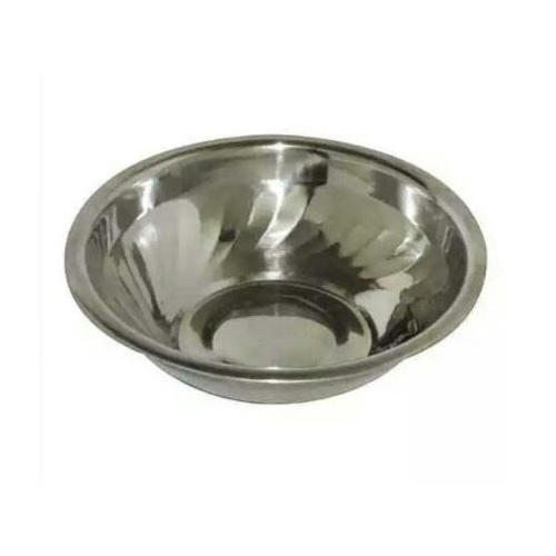 Silver Round Stainless Steel Heena Bowl, Thickness: 0.26 Mm, Size: 6 Inch
