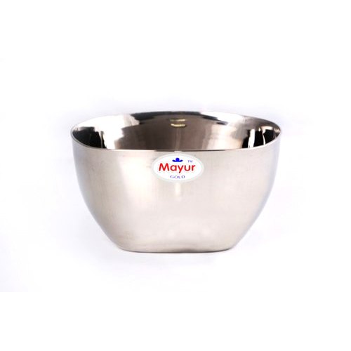 Stainless Steel SS Mayur Bowl, For INDUSTRIES