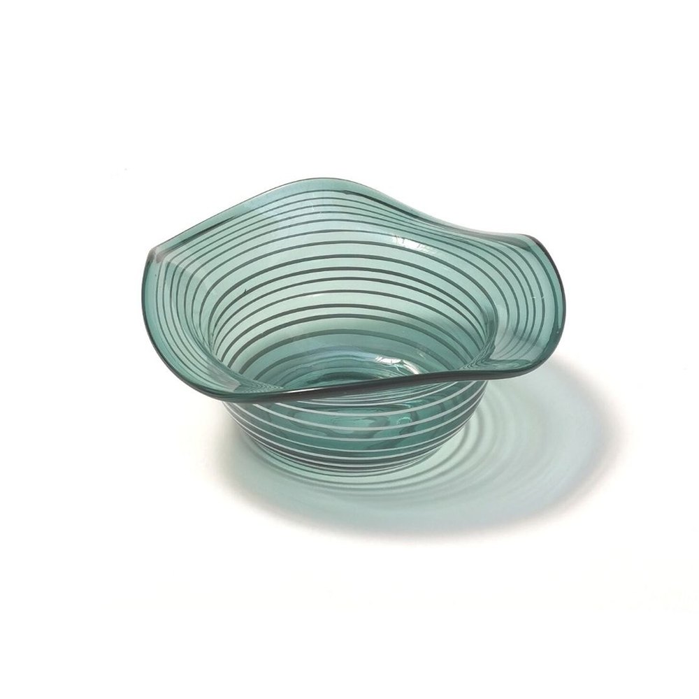 Rustic Horse Round Art Glass Bowl, Size: 5 inch