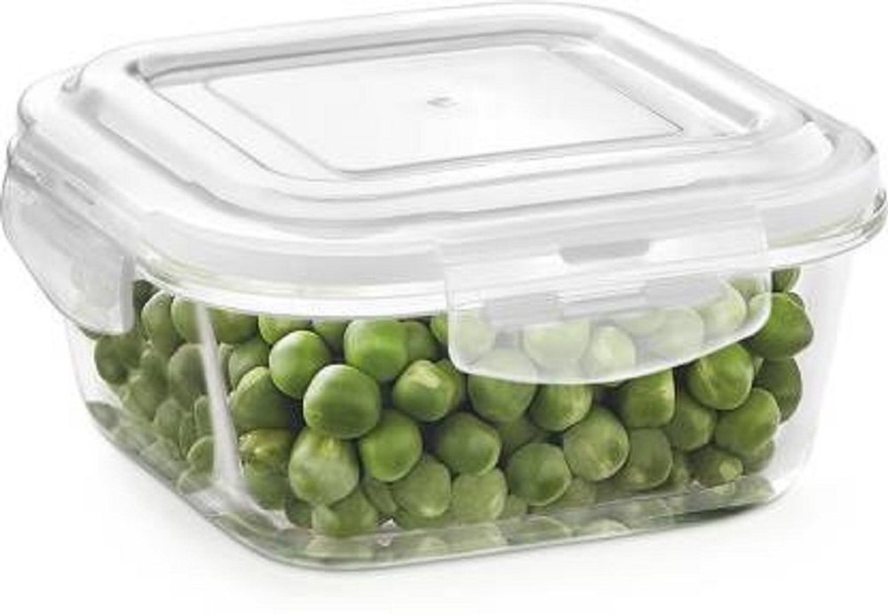 Glass Square Borosil Klip N Store 320 Ml, For Jar And Container