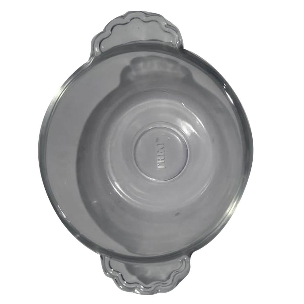 Round Treo Borosilicate Glass Mixing Bowl, For Restaurant, Size: 9 Inch (head Diameter)