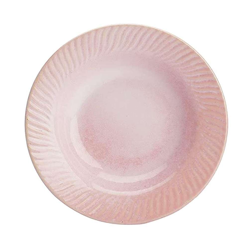 Round Ceramic Pink Soup Bowl Set, Set Contains: 2 Piece, Size: 6inch