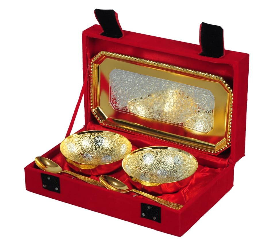 German Silver Bowl Set
