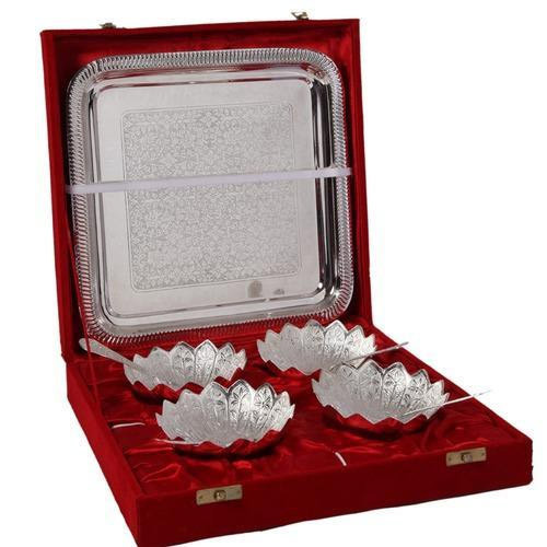 ICH 4 Pieces German Silver Bowl Set
