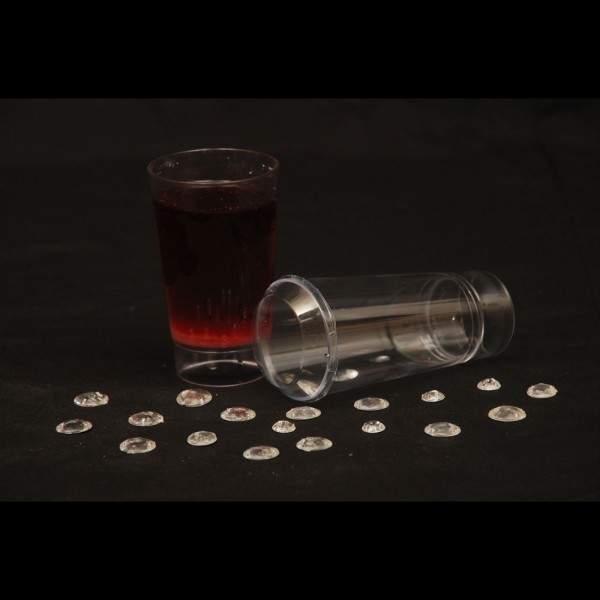 PS 5 Disposable Round Straight Wall Tall Dessert Cup