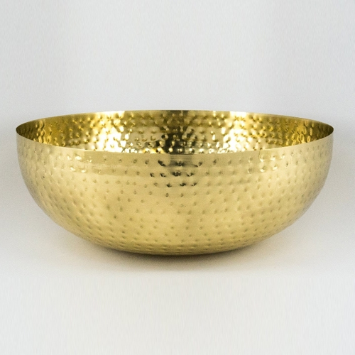 Brass Fruit Bowl, Shape: Round