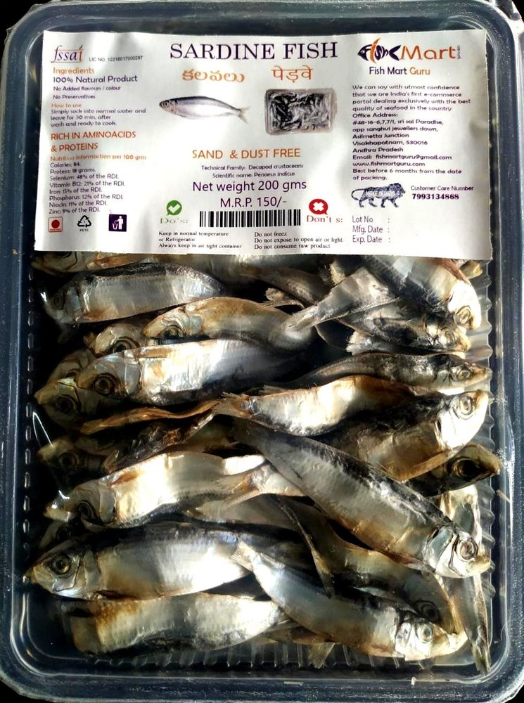 Dried Sardine Fish For Household