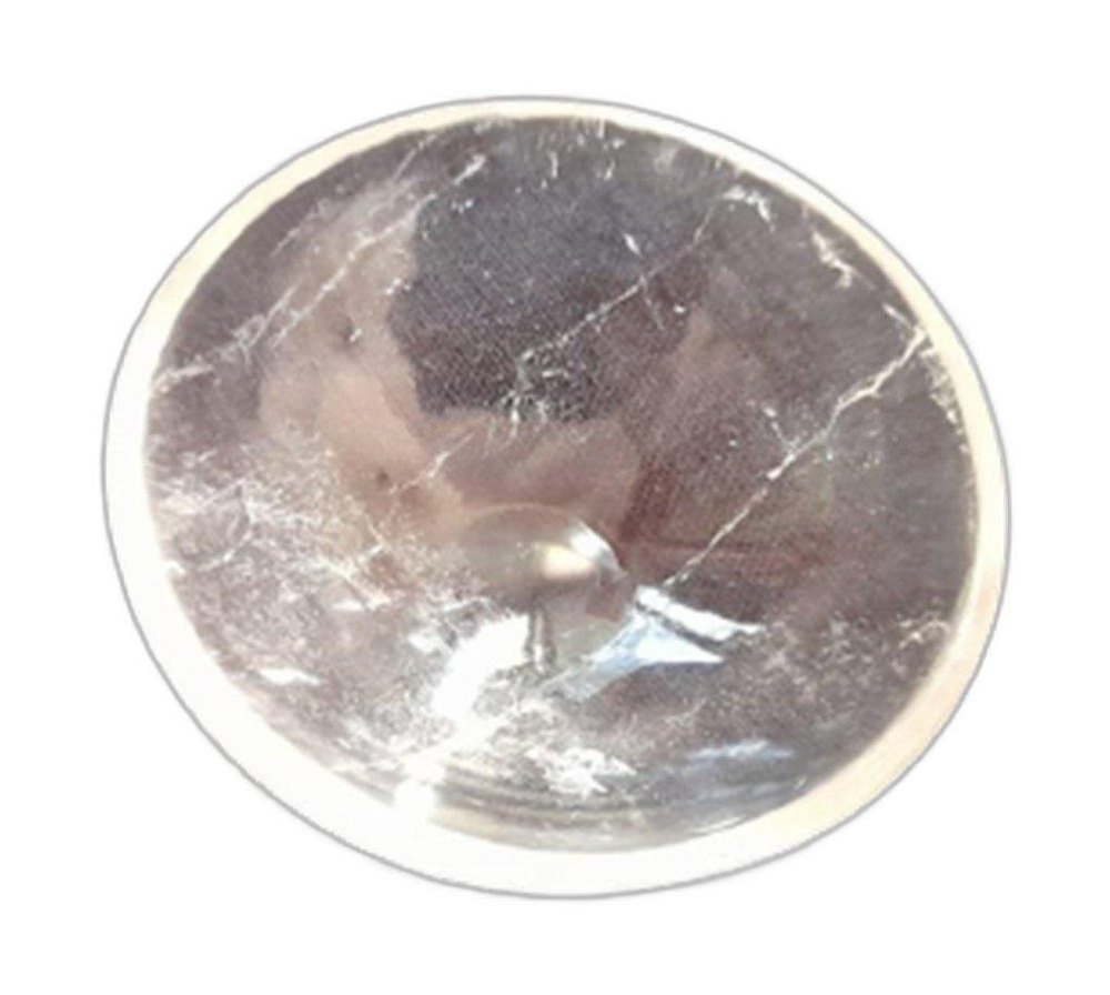 Round Crystal Glass Fruit Bowl, For Home, Size: 5.25 Inches