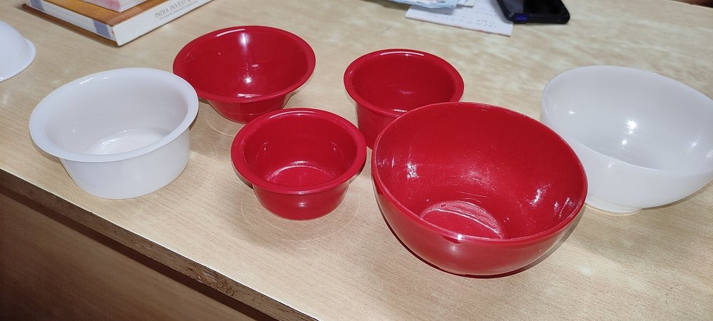 Plastic Soup Bowl Acrylic Serving Bowls, For Hotel, Size: 4 Inch