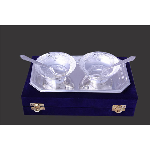 Polish Silver 2 1 Dry Fruit Bowl