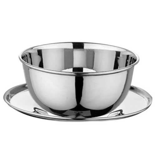 Silver Stainless Steel Finger Bowl