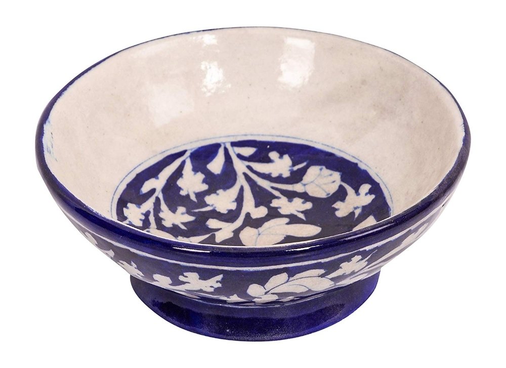 Blue Pottery Bowl