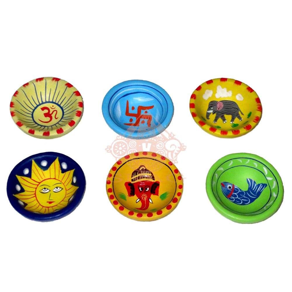 SNG Multicolor Blue Pottery Bowls