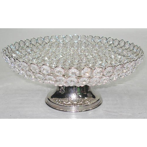 Home Decor Crystal Fruit Bowl