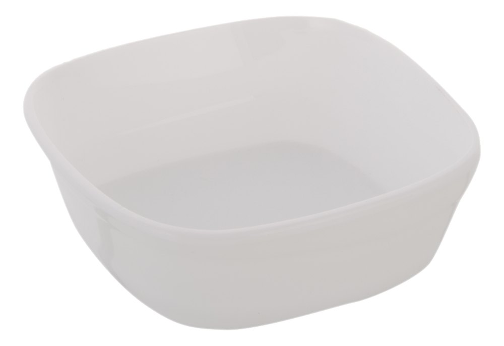 BARCROCK White Square Bowl, For Restaurant