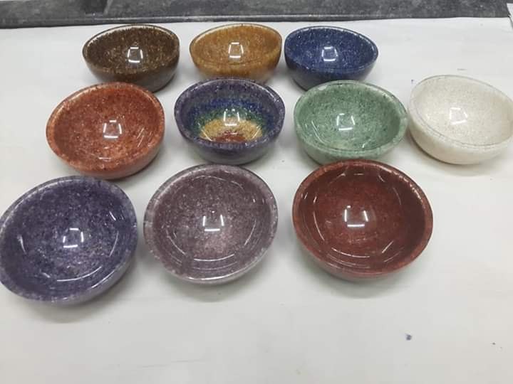 mix stone prouct crystal agate bowls, For purity and strengthen