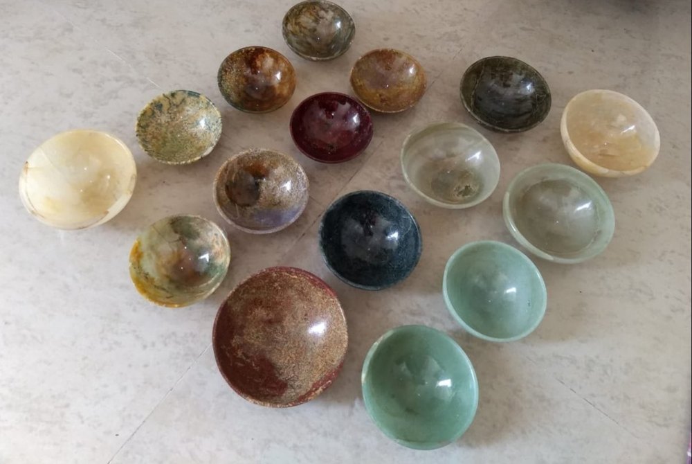 Round Agate Bowl, For Home