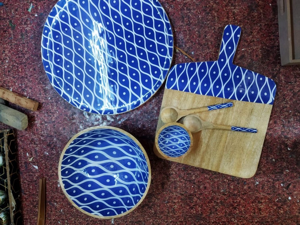 Soup Bowl Mango Wood Multipurpose Wooden Salad Bowls