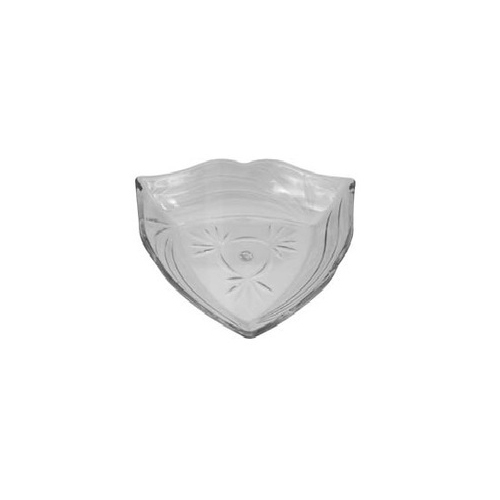 Polycarbonate Plain Triangle Display Plate
