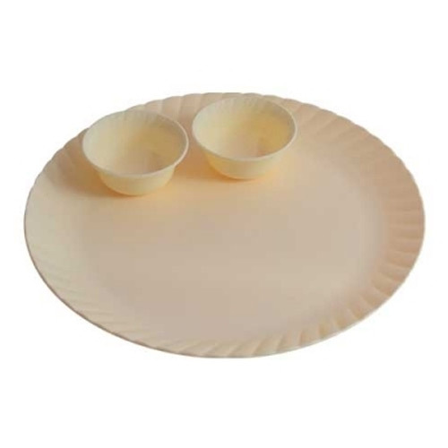 Rani Bone China Plate with Bowl