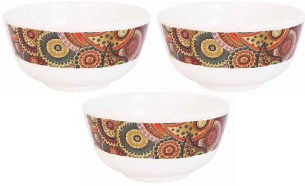 Round Serving Bowl White Bone China Bowls, For Home