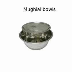 Goel Steel Silver Mughlai Bowls, Set Contains: 1, Size: Standard