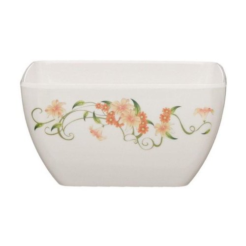 White Superware Square Snack Melamine Bowl, For Home