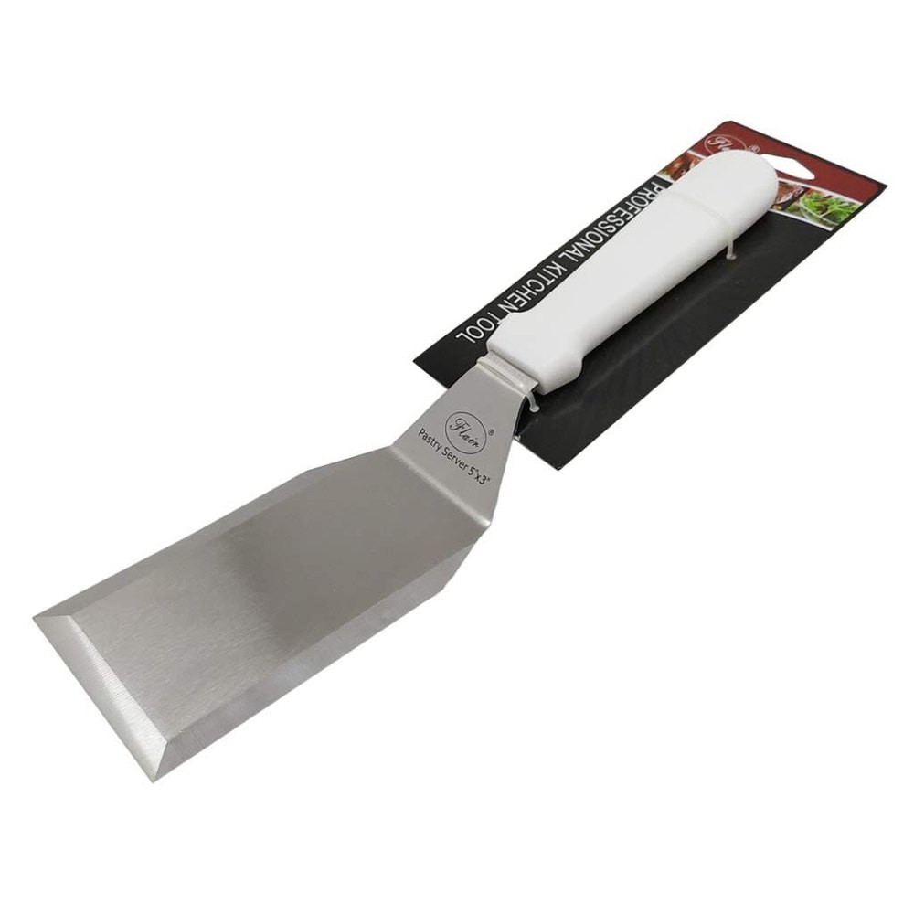 Steel Rectangular Flair Pastry Server, For Bakery