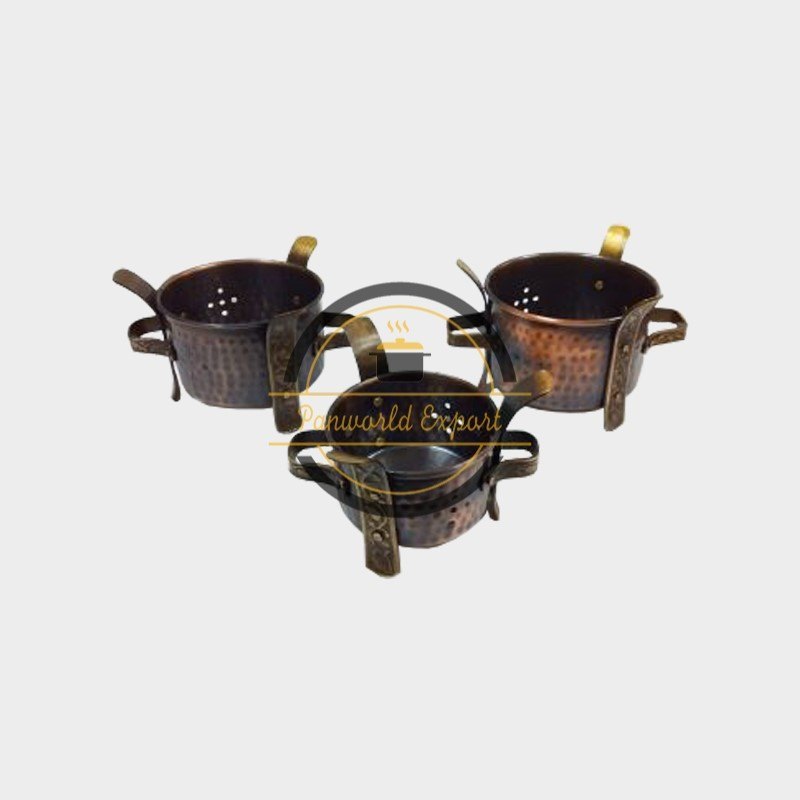 Round Copper Angithi, For Home, Capacity: 200 ml