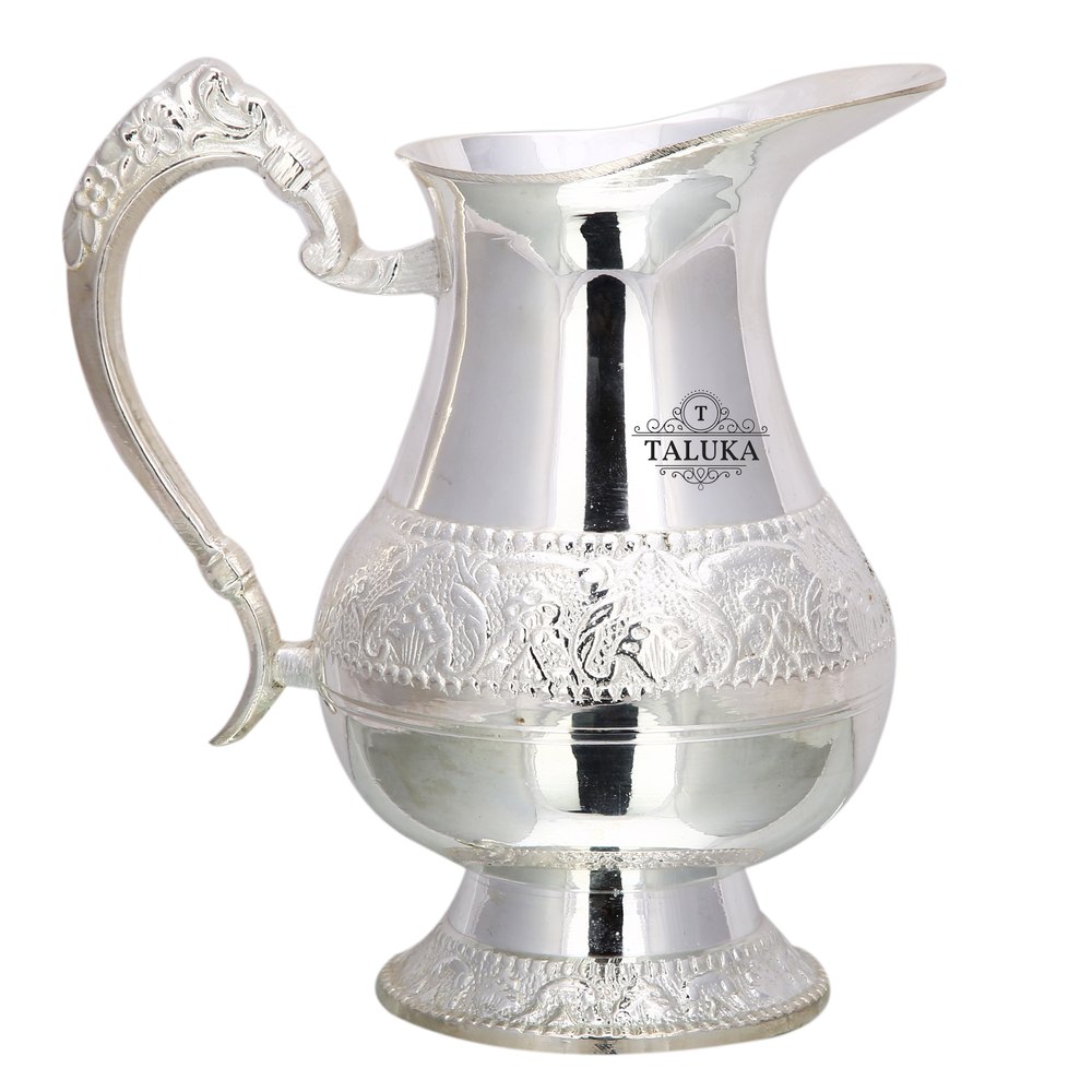 Brass Jug Prince Jug Nickel Plated