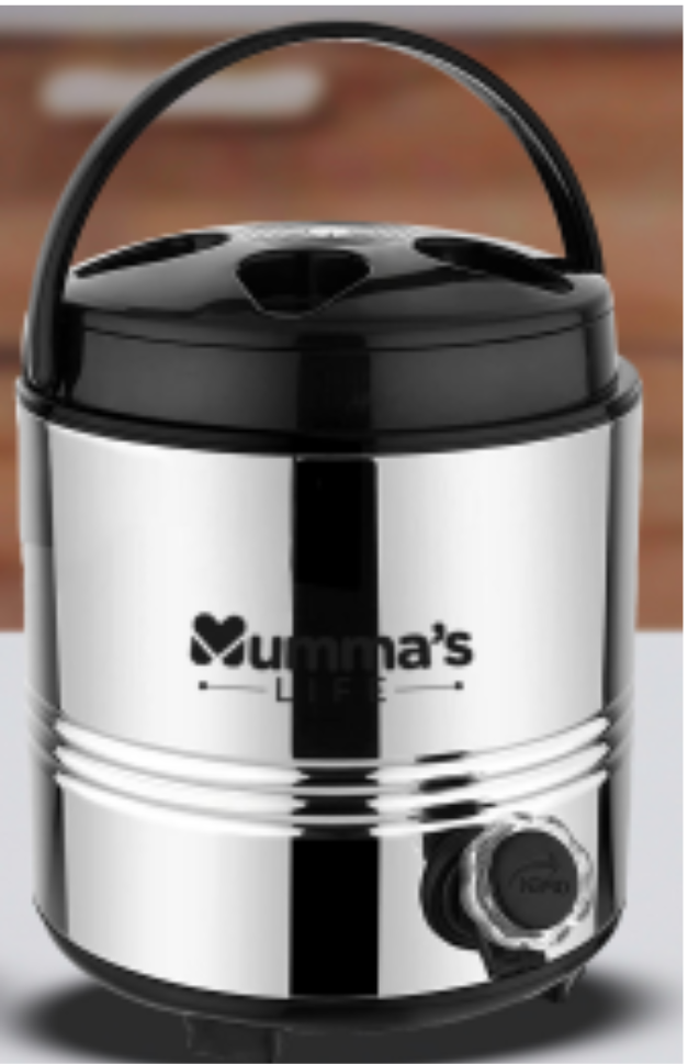 Stainless Steel Thermally Insulated Water Jug Carafe with Stylish tap (3000ml)
