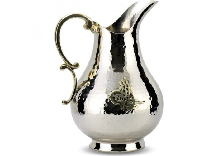 Metal Handicraft Jug For Hold And Serve Liquids