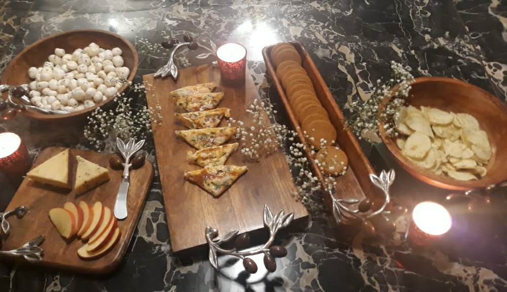 Wooden Mix Family Platter Set, Size: Mixed