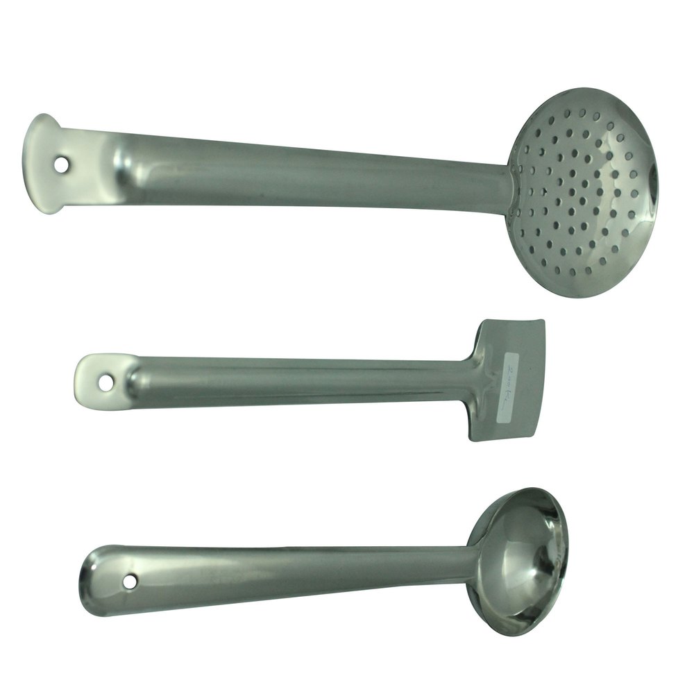 3 Pieces Stainless Steel Cooking Utensils