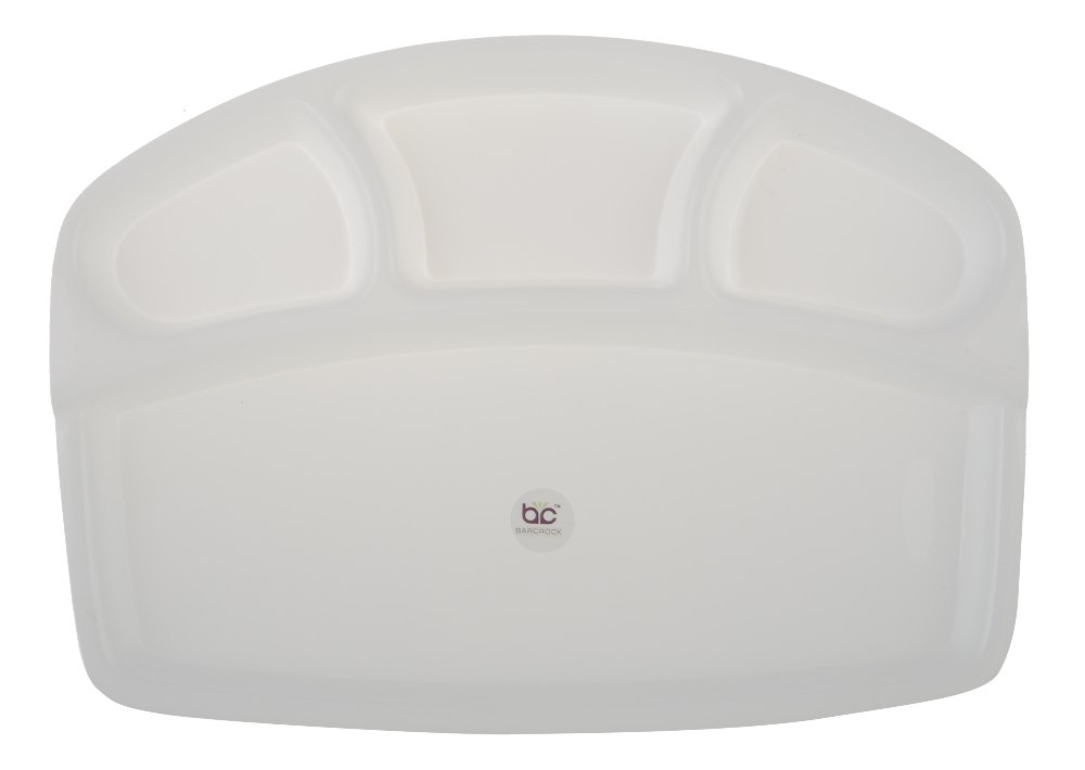 BARCROCK Acrylic Round Dip Dosa Plate, For Restaurant
